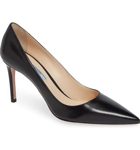 prada pointy toe pumps|Prada women's pumps.